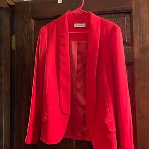 Kittenish red blazer